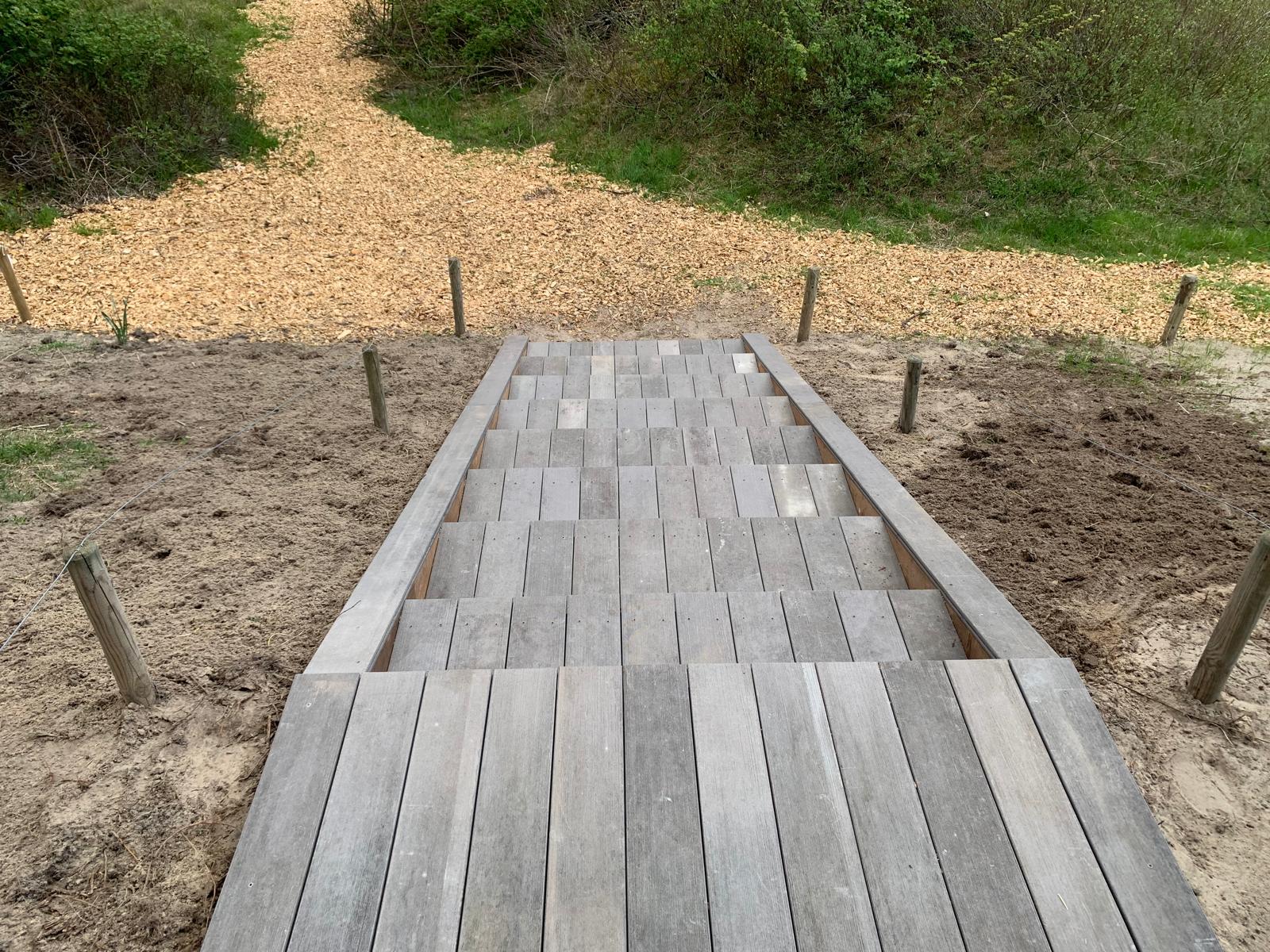 Trappen en vlonders ameland